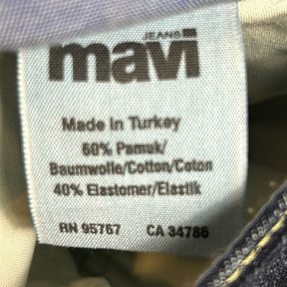 Mavi Lindy Low Rise Straight Leg Jeans Women’s Size 30 - Picture 7 of 13